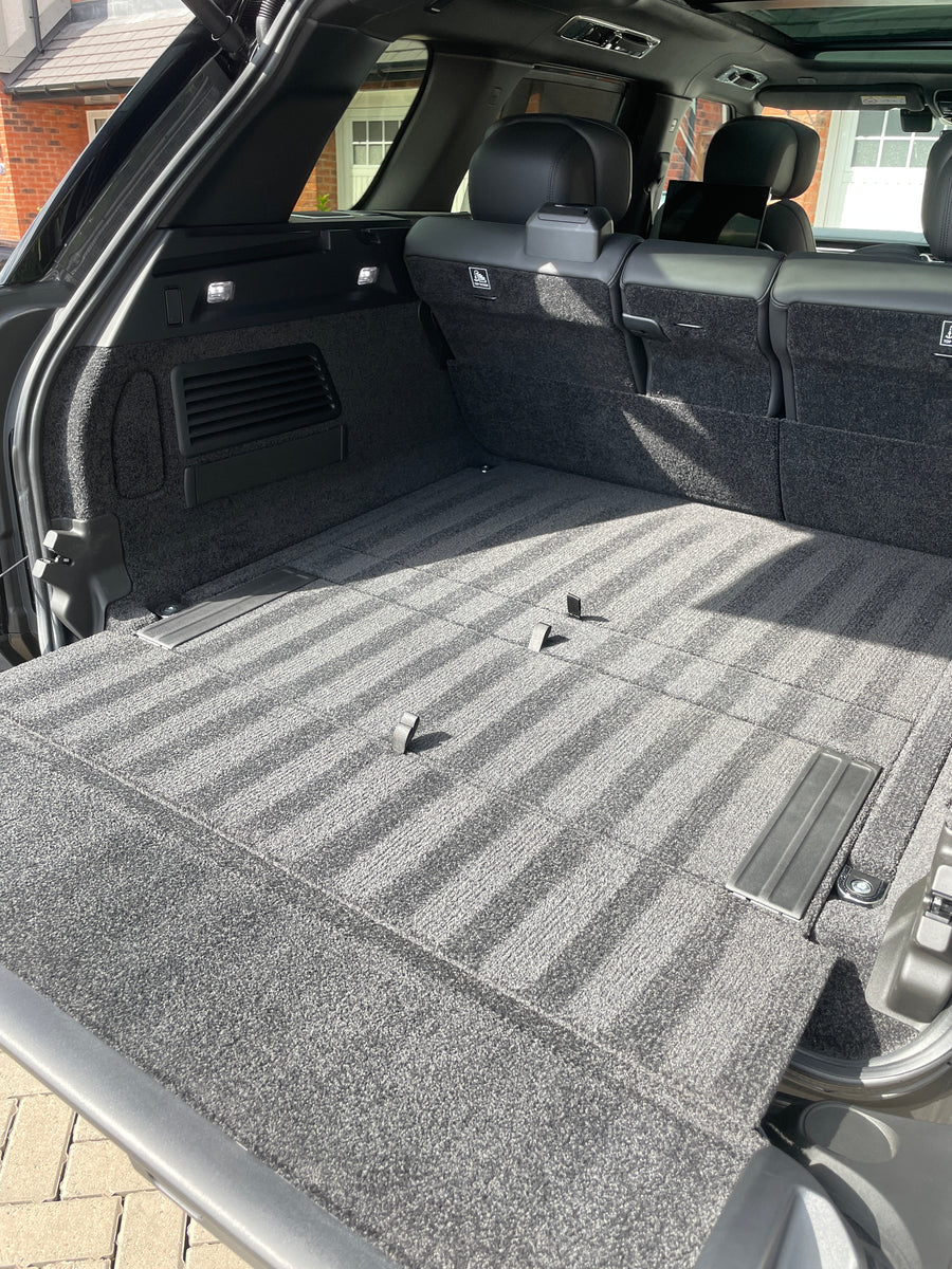Interior valet on a Range Rover in Sutton Coldfield
