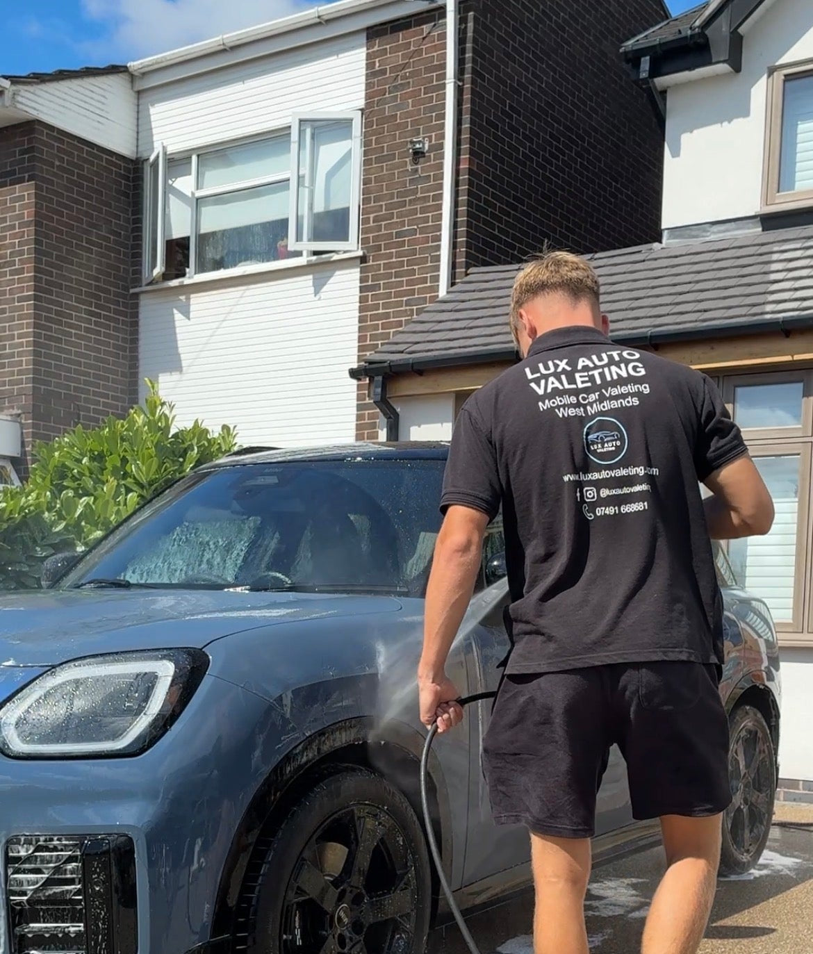 Mobile Valeting in Walsall Wood on Mini Cooper