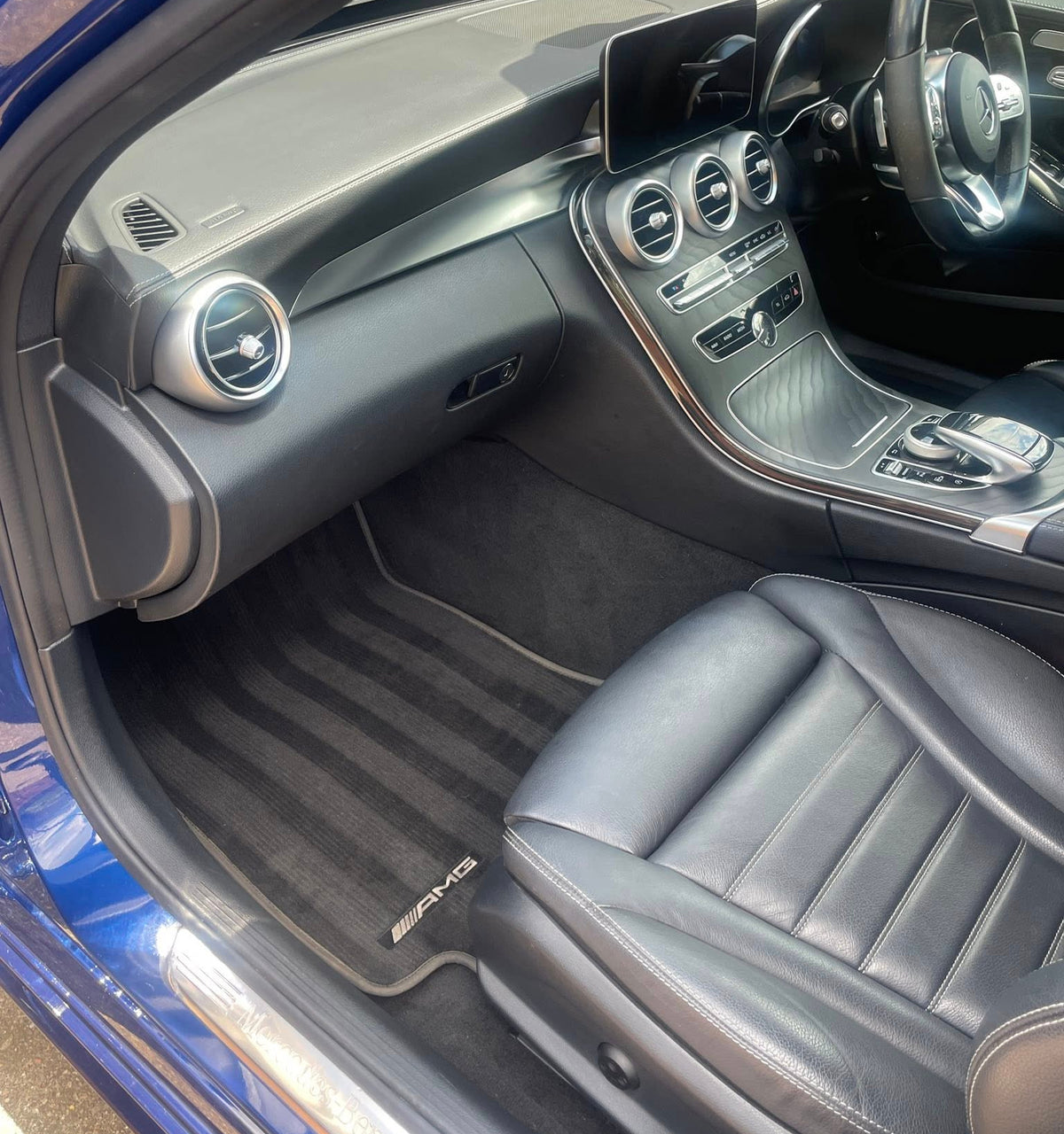 Mercedes AMG interior detail in Lichfield