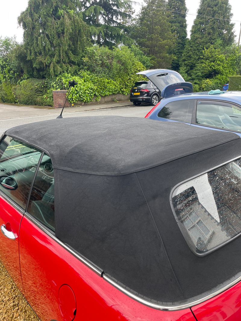 After photos of soft top roof transformation in Cannock